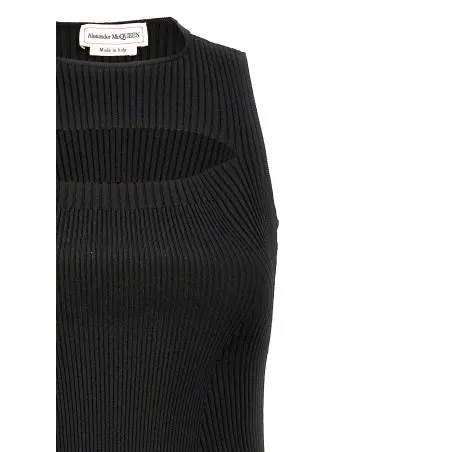 Alexander McQueen Ribbed Knit Dress - 