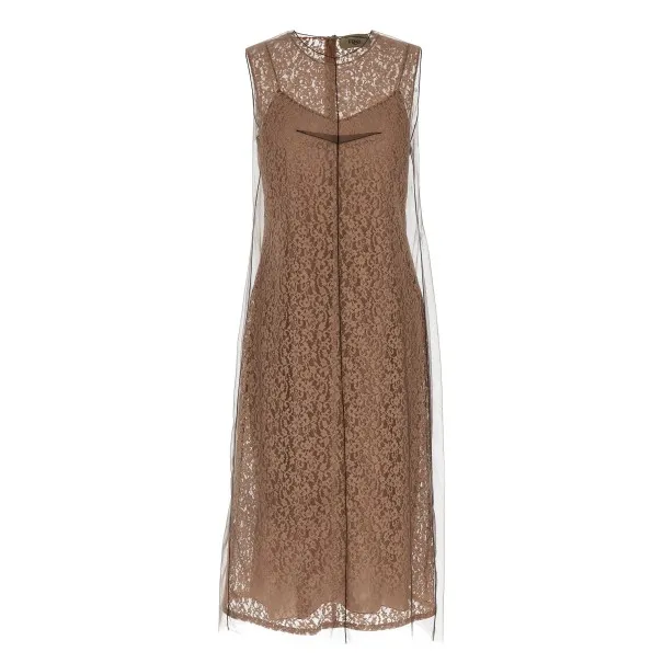 Fendi Floral Lace Dress - FENDI