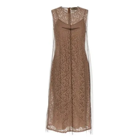 Fendi Floral Lace Dress - FENDI