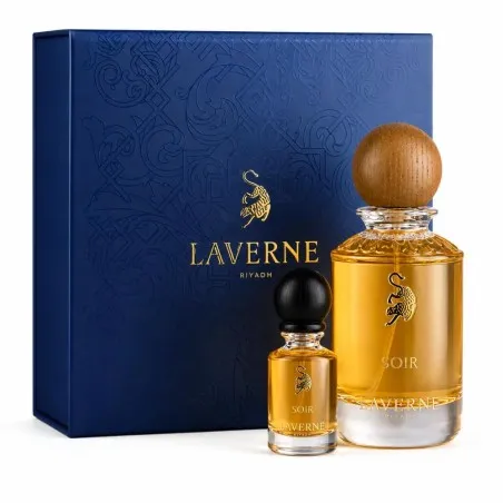 LAVERNE - COFFRET : EAU DE PARFUM 100ML + FORMAT VOYAGE 10ML - SOIR - LAVERNE