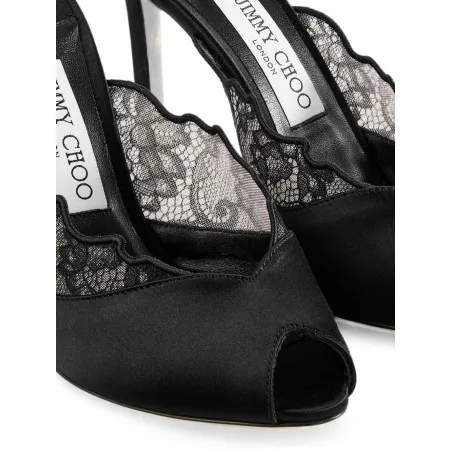 JIMMY CHOO Sandals BLACK - JIMMY CHOO