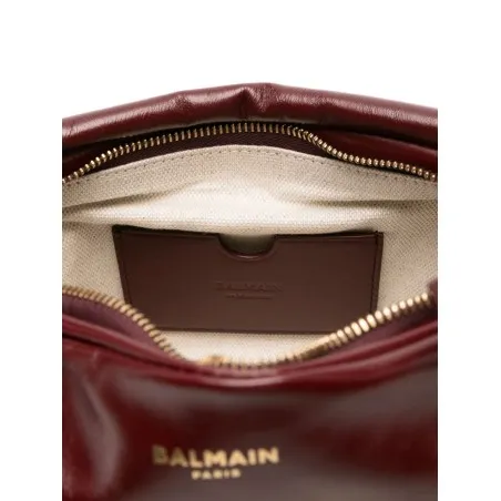 Balmain Medium Sync Bag In Calfskin Leather - BALMAIN