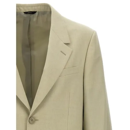 Fendi Single-breasted Wool Blazer - FENDI