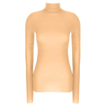 Jil Sander Silk Turtleneck Top - JIL SANDER