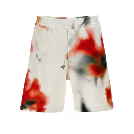 Alexander McQueen Obscured Flower Bermuda Shorts - 