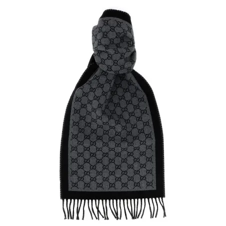Gucci Gg Jacquard Scarf - Gucci