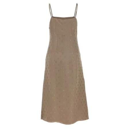 Fendi Satin Midi Dress - FENDI