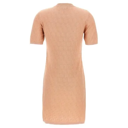 Fendi Ff Cotton Dress - FENDI