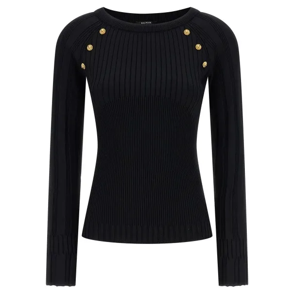 Balmain 3 Buttons Sweater - BALMAIN