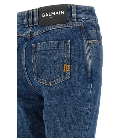 Balmain Embroidery Jeans - BALMAIN