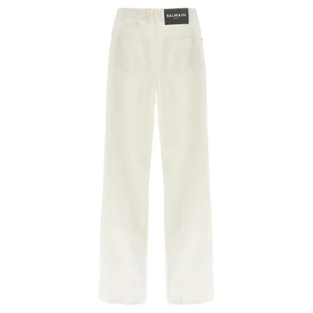 Balmain Embroidery Jeans - BALMAIN