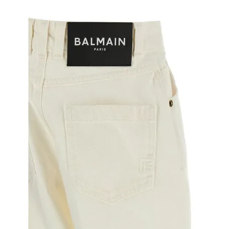 Balmain Embroidery Jeans - BALMAIN