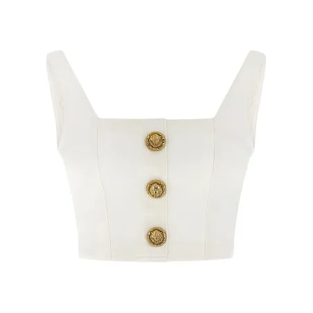 Balmain Button Top - BALMAIN