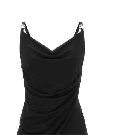 Coperni Metallic Logo Dress - Coperni
