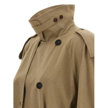 Balenciaga Cotton Trench Coat - BALENCIAGA