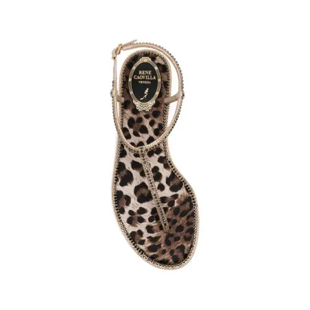 René Caovilla RENE'' CAOVILLA Sandals LEOPARD PRINT - René Caovilla