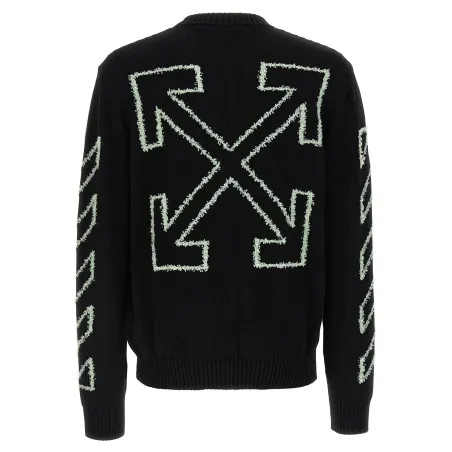 Off White Diag Outline Sweater - OFF WHITE