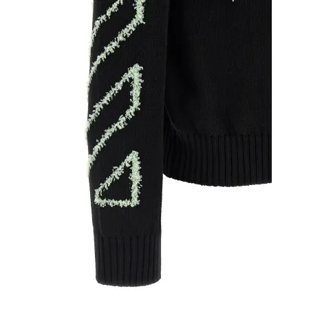 Off White Diag Outline Sweater - OFF WHITE