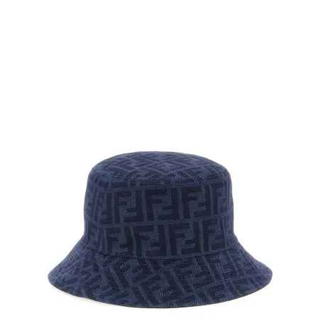 Fendi Reversible Denim Bucket Hat - FENDI
