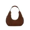 Moschino Suede Shoulder Bag - MOSCHINO