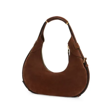 Moschino Suede Shoulder Bag - MOSCHINO
