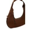 Moschino Suede Shoulder Bag - MOSCHINO