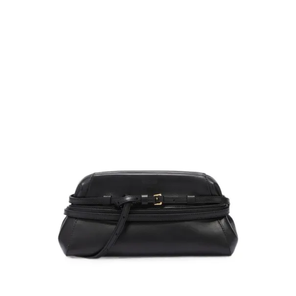 Moschino Belt Detail Shoulder Bag - MOSCHINO