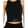 Givenchy Logo Waistband Crop Top - GIVENCHY
