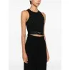 Givenchy Logo Waistband Crop Top - GIVENCHY