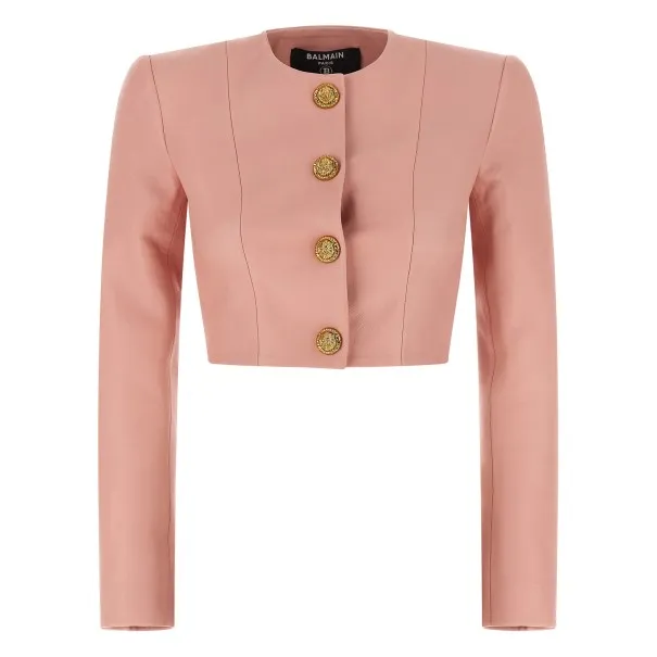 Balmain Testa Di Leone Bolero Blazer - BALMAIN
