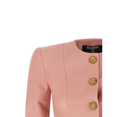 Balmain Testa Di Leone Bolero Blazer - BALMAIN