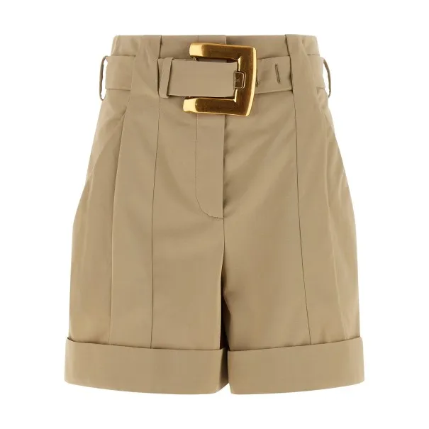 Balmain Anthem Buckle Shorts - BALMAIN