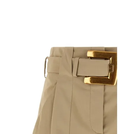 Balmain Anthem Buckle Shorts - BALMAIN