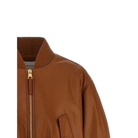 Givenchy Cropped Bomber Jacket - GIVENCHY