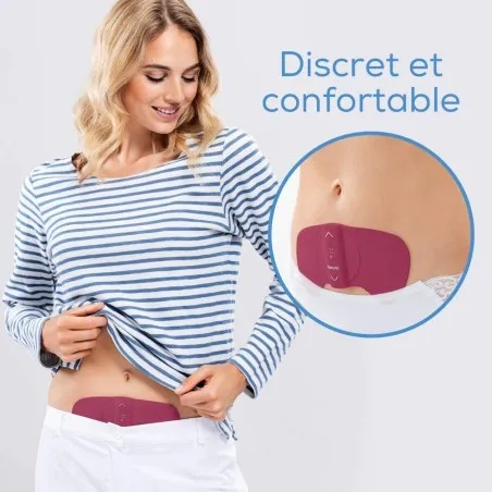 Appareil de Soulagement Beurer  EM50 APPAREIL DE SOULAGEMENT DES DOULEURS MENSTRUELLES - Beurer