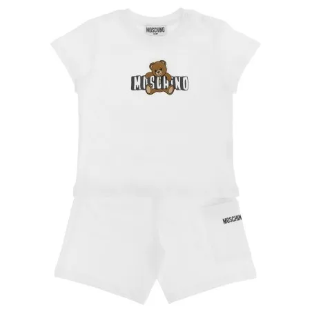 Moschino Baby Moschino Teddy Bear T-shirt + Bermuda Suits - MOSCHINO