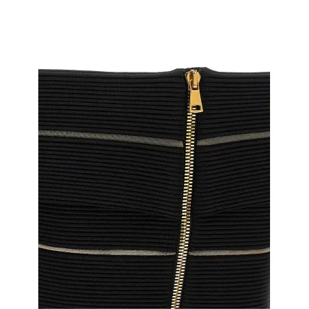 Balmain Off-the-shoulder Crop Top - BALMAIN