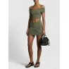Balmain Off-the-shoulder Crop Top - BALMAIN
