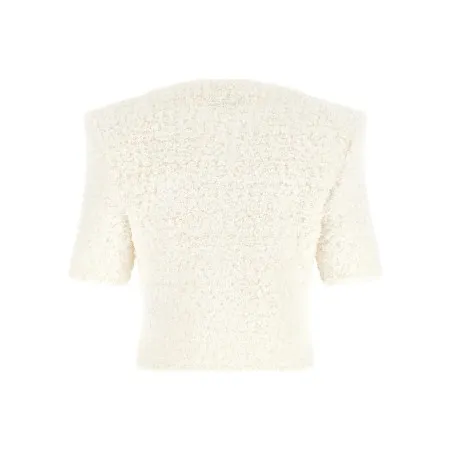 Balmain Cardigan Tweed Plumetis - BALMAIN