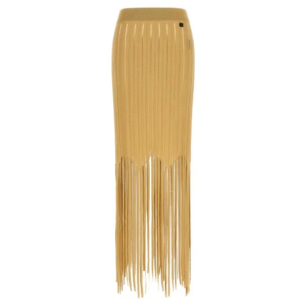 Balmain Fringed Skirt - BALMAIN