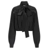 Saint Laurent Lace Silk Shirt - Yves Saint Laurent