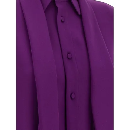 Balenciaga Shirt With Scarf - BALENCIAGA