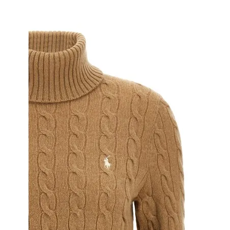 Polo Ralph Lauren Braided Turtleneck Sweater - RALPH LAUREN