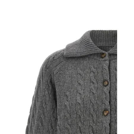 Polo Ralph Lauren Braided Cardigan - RALPH LAUREN