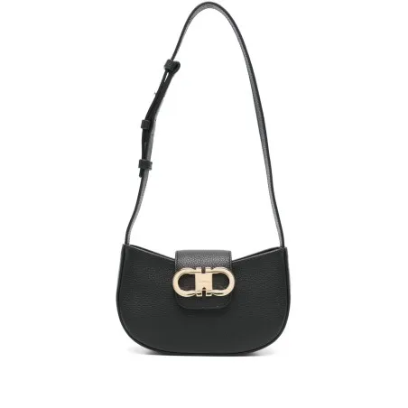 Ferragamo Gancini Zip Shoulder Bag - salvatore ferragamo