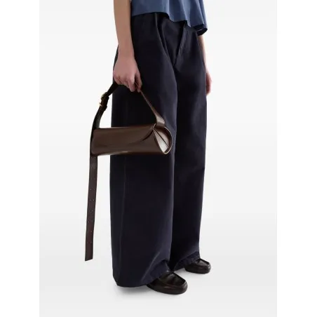 Jil Sander Leather Shoulder Bag - JIL SANDER
