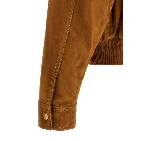 Versace Suede Blouson - VERSACE