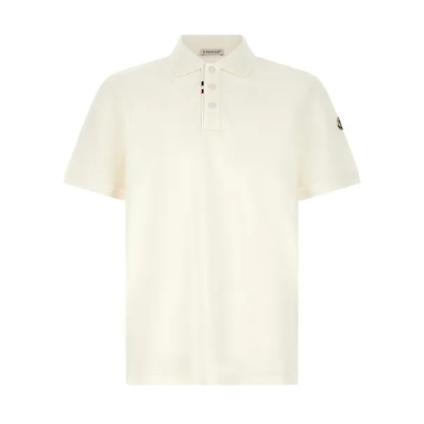 Moncler Logo Patch Polo Shirt - MONCLER