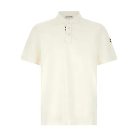 Moncler Logo Patch Polo Shirt - MONCLER