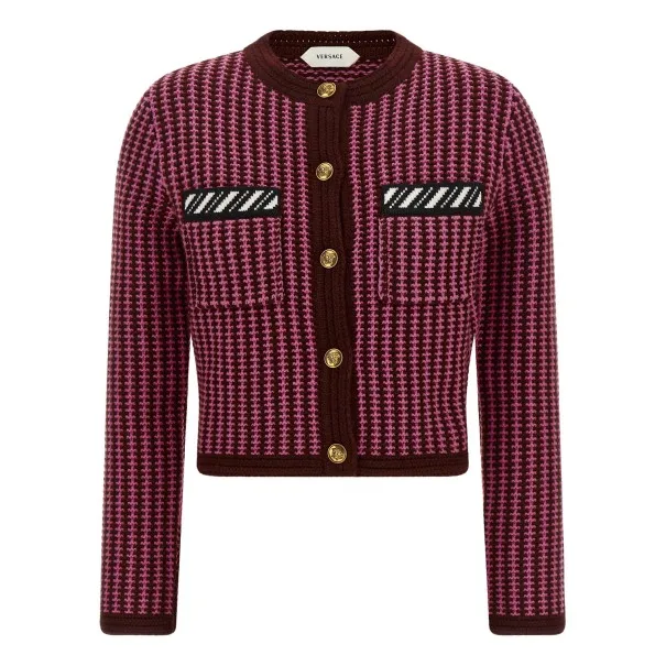 Versace Crochet Cardigan - VERSACE